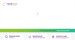 Desktop Screenshot of carefordental.nl